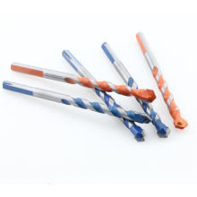 Multifunctional concrete cement triangle rotary core drill bit